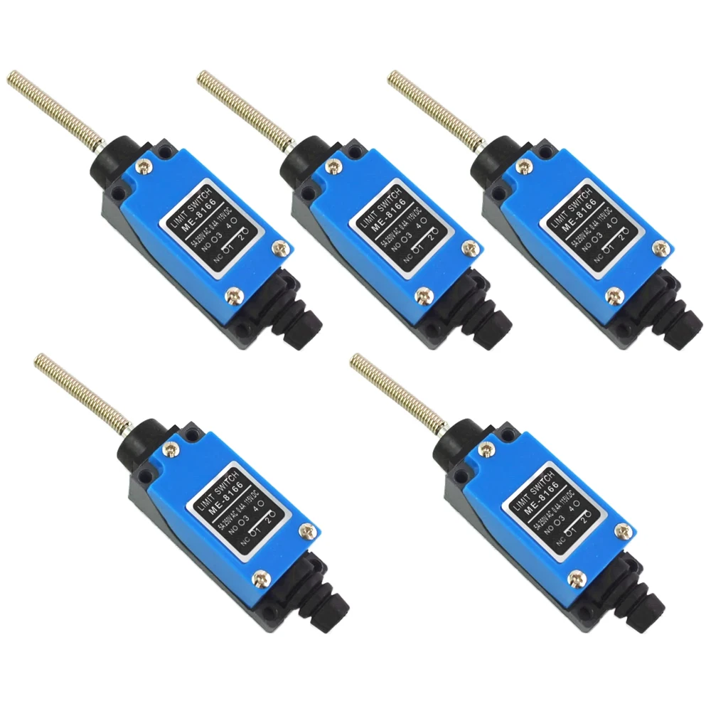 

5pcs ME-8166 Limit Switch Spring Stick Rod Enclosed Mini Limit Switch