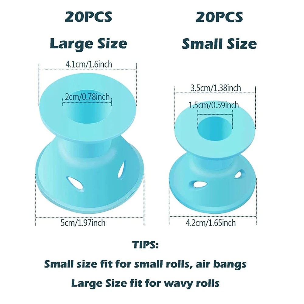 Мягкая резина силиконовые бигуди для волос без тепла ролики зажимы не вредят