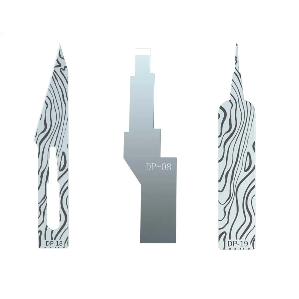 Лезвие для обслуживания MIJING DP-08 лезвие поддержки экрана DP-18 немагнитное DP-19