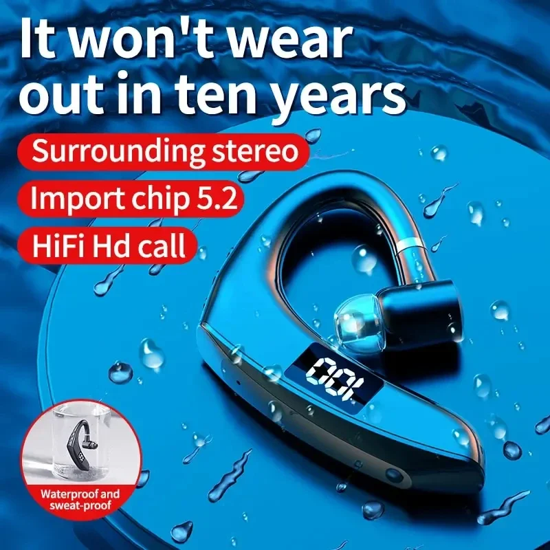 Беспроводные наушники с цифровым дисплеем