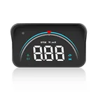 Автомобильный спидометр M8 HUD, электронное предупреждение о превышении скорости, проектор на лобовое стекло, автомобильные аксессуары