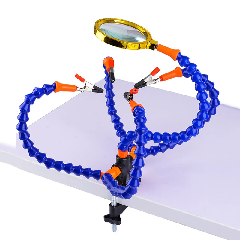 

Metal Plastic Soldering Station Holder Base Electronic Magnifier Aux Arms Tools Welding Equipment Soldering Supplies Parts