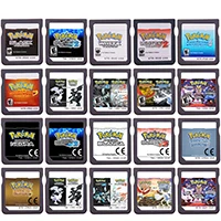 

DS Game Cartridge Video Game Console Card Pokemon Series Black White HeartGold SoulSilver Pearl Diamond Platinum for NDS/3DS/2DS
