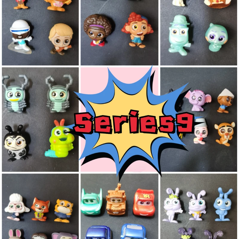 Disney Doorables, серия 9, строительные модели, Ника вильда, тачки, молния, Маккуин, Серия A Bug, Мультяшные куклы с глазами, детские подарки