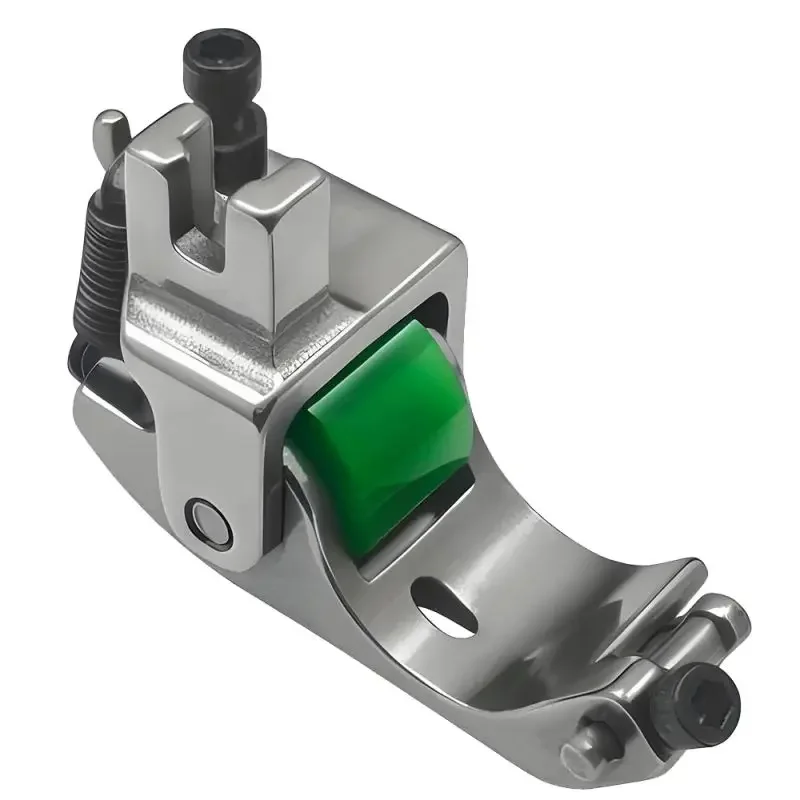 

Регулируемая роликовая лапка Q5, плоская швейная машина, роликовая нажимная Лапка, устойчивая к сгибанию, поворотная кнопка, подол, нажимная Лапка