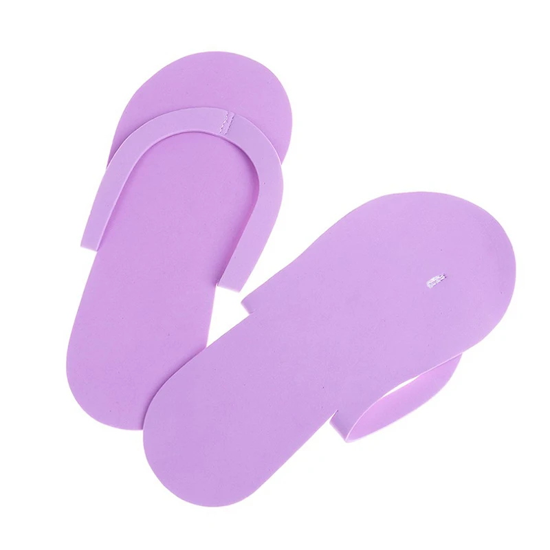 48 Pairs Disposable Flip Flops Beauty Salon EVA Slipper Bathing Flip-Flops for Spa Pedicure Nail Home Slippers Hotel Sandals