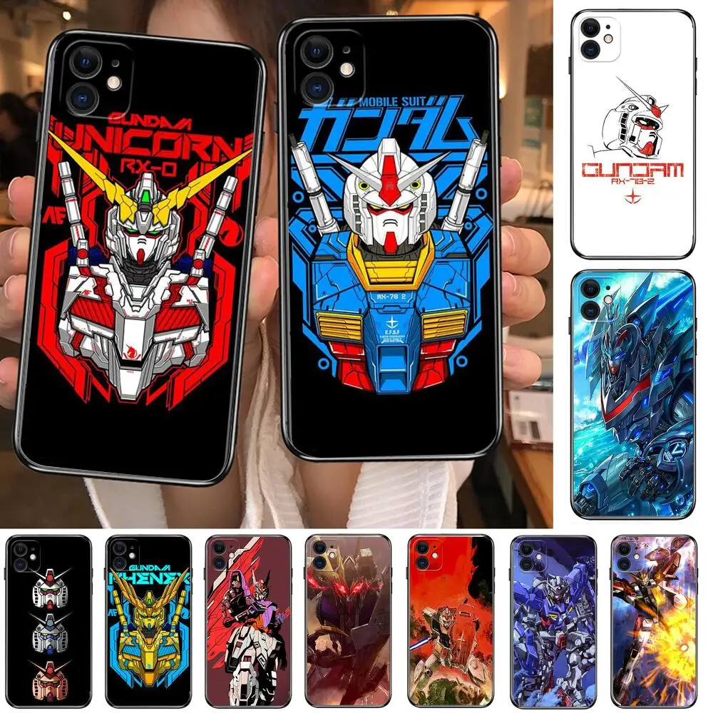 

2022 GUNDAM anime Phone Cases For iphone 13 Pro Max case 12 11 Pro Max 8 PLUS 7PLUS 6S XR X XS 6 mini se mobile cell