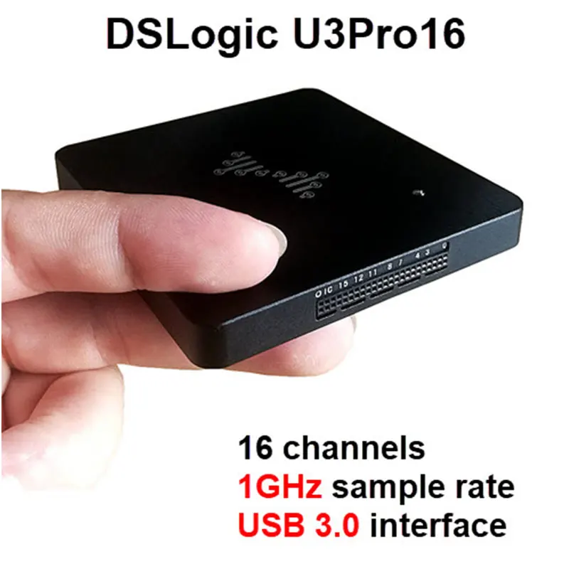 Новый 16-канальный логический анализатор 1 ГГц частота выборки USB 3,0 полоса пропускания 5 Гбитс максимальный DSLogic U3Pro1632 (art.: 3920c18690dec) - 3920c18690dec