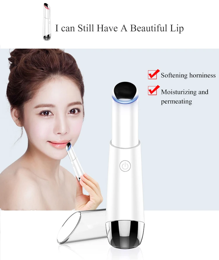 Eye Beauty Instrument Electric Lip Massager High-Frequency Vibration Color Light to Promote Absorption and Wrinkle Removal |