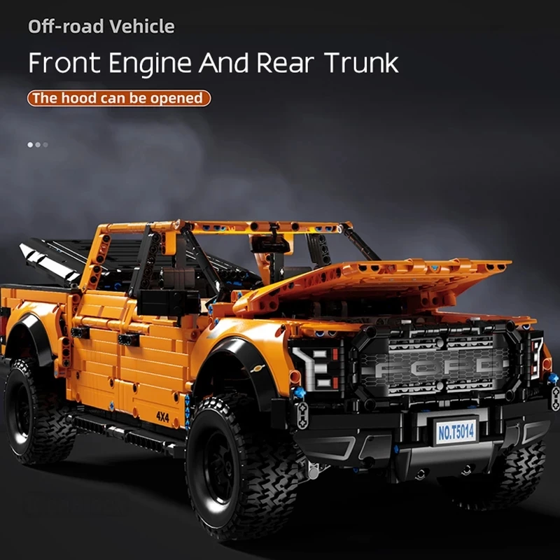 Креативный эксперт строительные блоки Ford Raptors детские игрушки подарки для