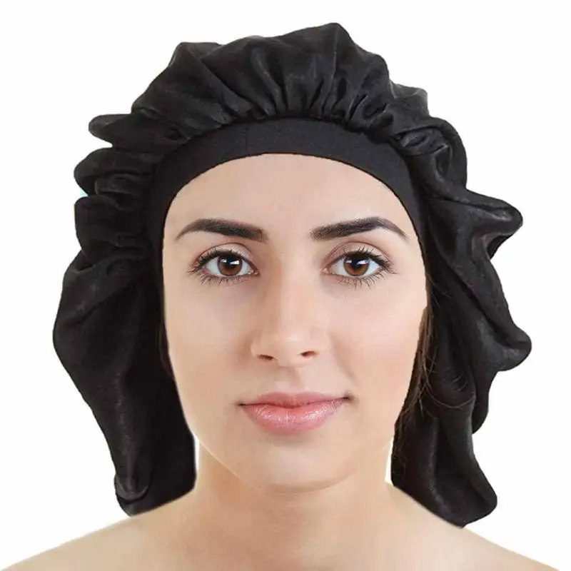 

Giant Sleep Waterproof Shower Female Hair Care Protect Hair Large Bonnet Luxury Sleep For Most Head Sizes