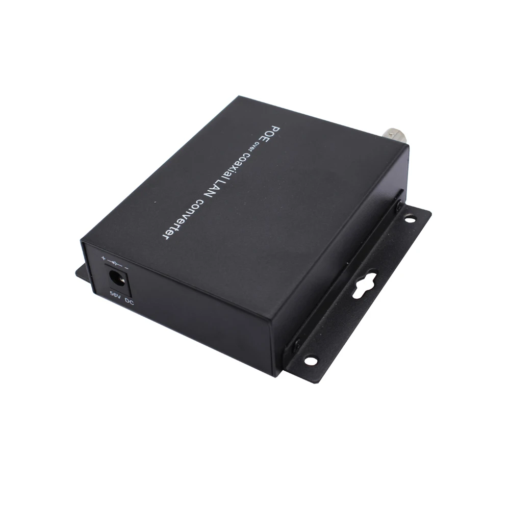 Фото NF-9803 1-портовый удлинитель питания для IP-камеры 10/100Base-Tx и BNC через коаксиальный сетевой преобразователь Оптоволоконный медиаконвертер №4