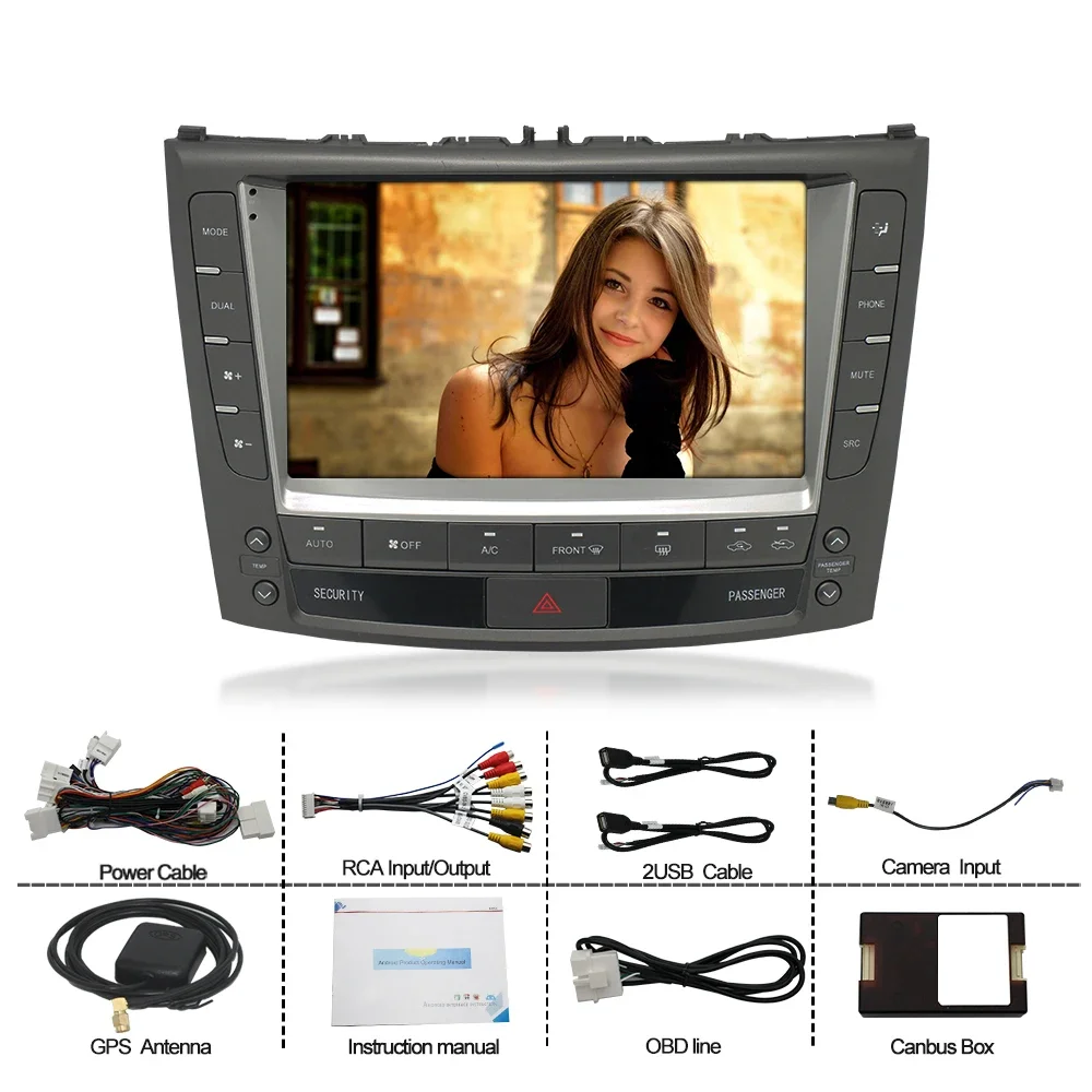 Автомобильный DVD-плеер для Lexus IS IS250 IS300 IS350 2005-2012 авторадио 2 din android автомобильная