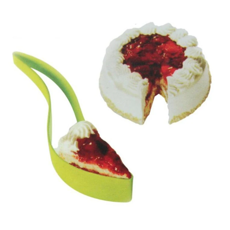 

Cake Slicer Cutter Pie Fondant Dessert Bread Pastry Divider Tools Slice Knife Kitchen Gadget Silicone Molds