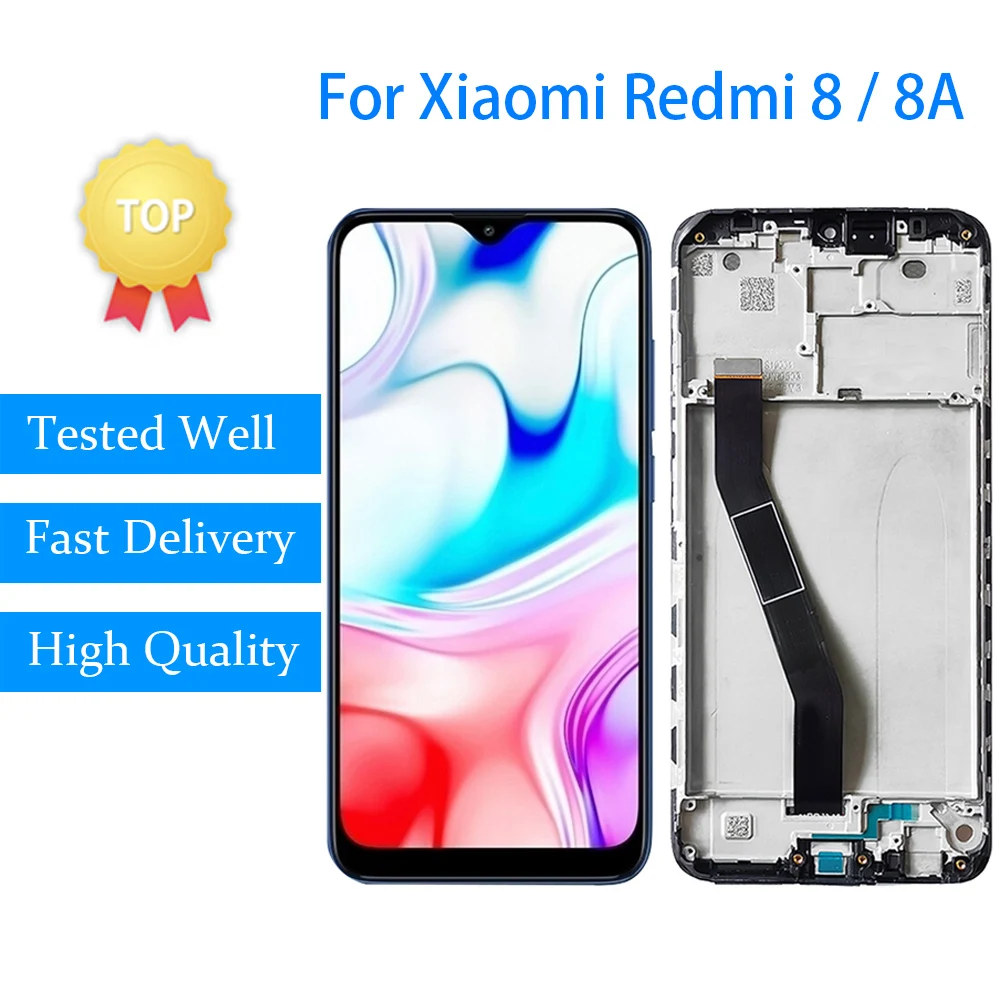 

6.22" Original For Xiaomi Redmi 8 8A LCD Display Touch Screen Digitizer Assembly Replacement For Redmi 8 M1908C3IC MZB8255IN LCD