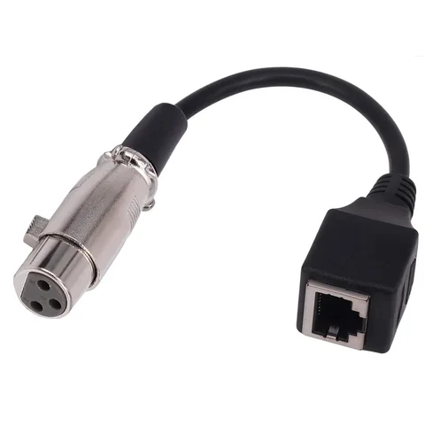 Удлинительный кабель XLR3 - RJ45 с подсветкой DIXSG