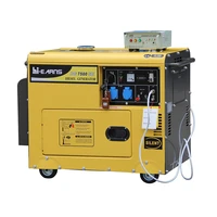 5 5kw silent electric air cooled diesel generator with ats
