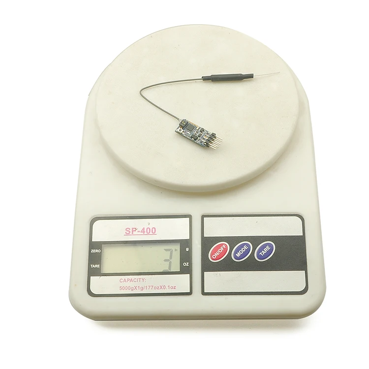 FD802 2,4G 8-канальный режим PPM SBUS мини-приемник Телеметрия 12x25 мм для FRSKY D8 FRSKY ACCST X9D Plus DJT DFT радиоуправляемый самолет FPV Дрон