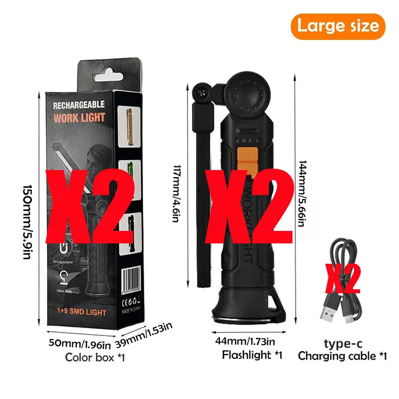 

Heinast портативный светодиодный фонарь 800 люмен