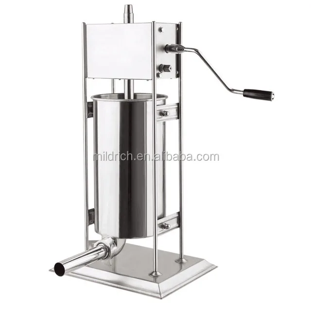 

Sausage Stuffer Filler 3l/5l/7l/10l Vertical Meat Sausage Filling Machine with Stainless Steel Tube