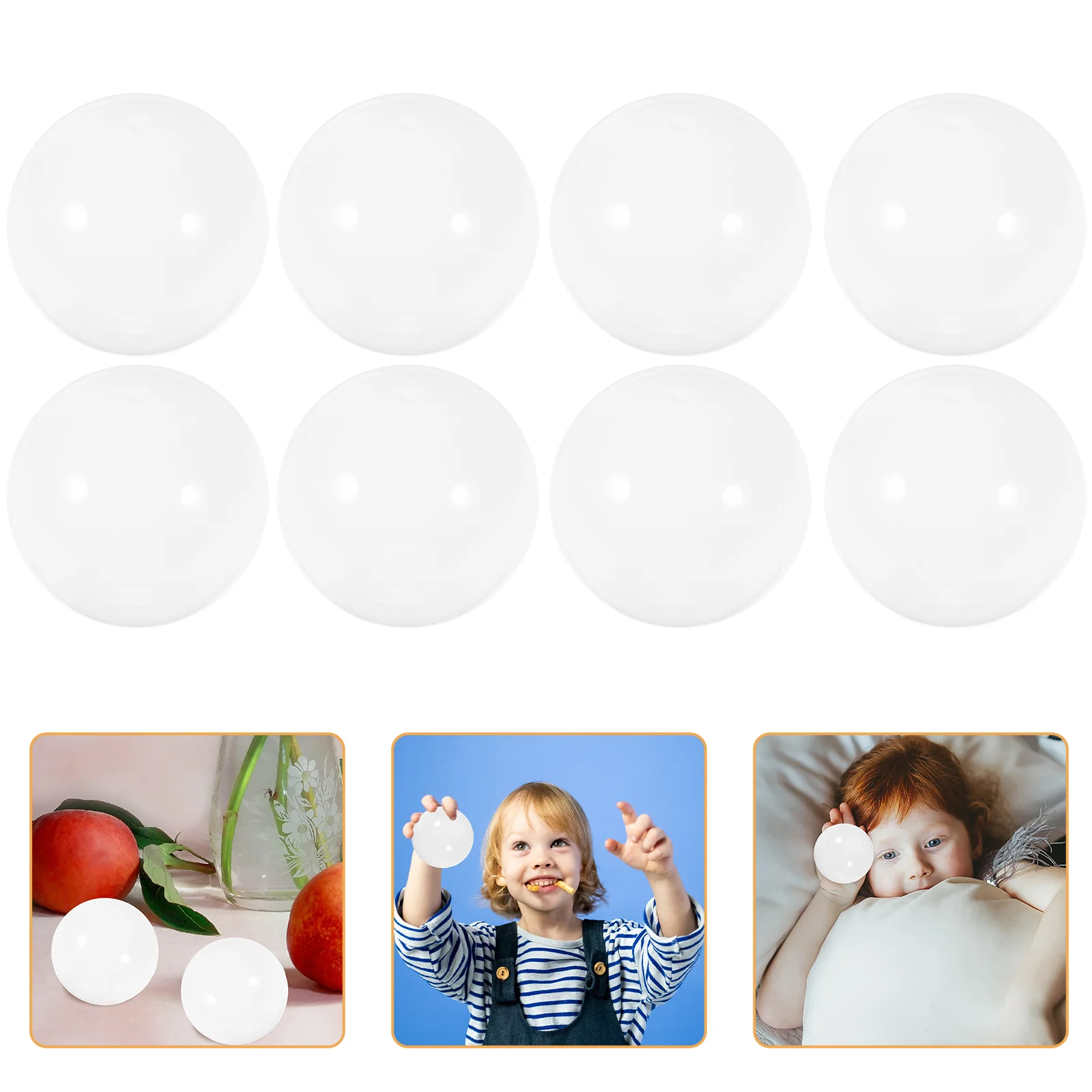 50 шт. круглый корпус гашапона для вечеринки пластиковый шарик декор машины