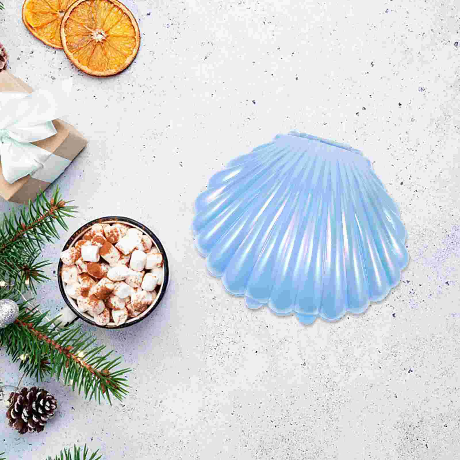 10 шт. маленькие коробки для конфет с жемчугом ракушки из ракушек чехол хранения