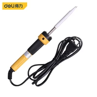 deli dl88035a 35w internal heating electric soldering iron stainless steel material diy tools electrician tools electrical tools