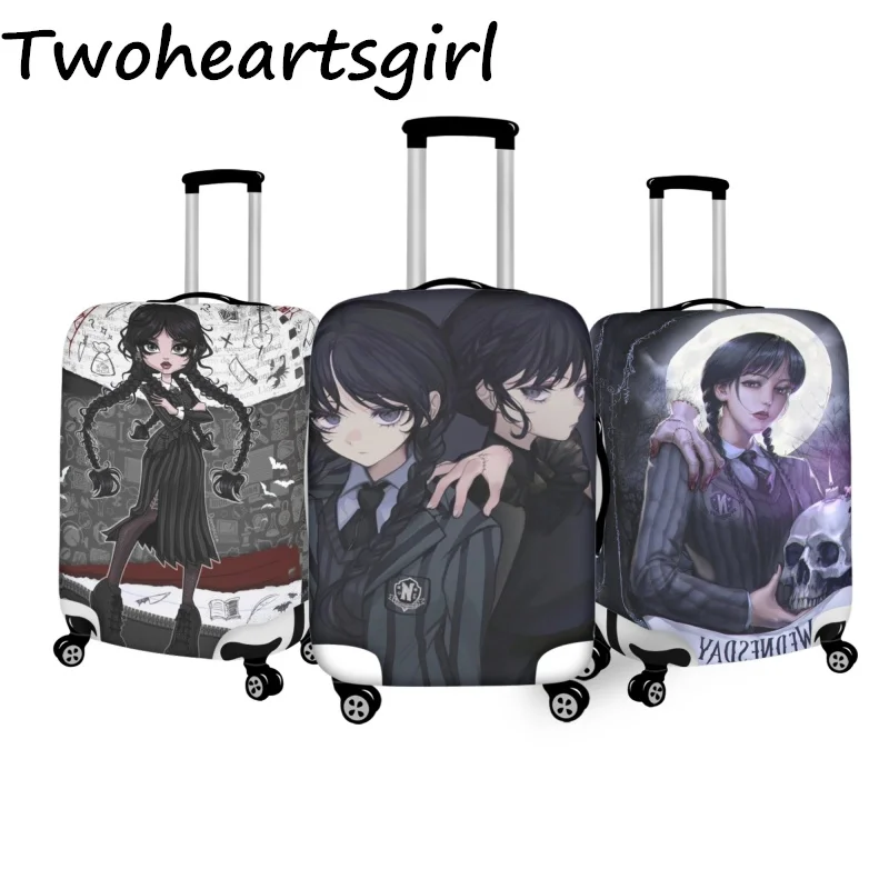 

Чехол для чемодана на молнии, с мультяшным принтом