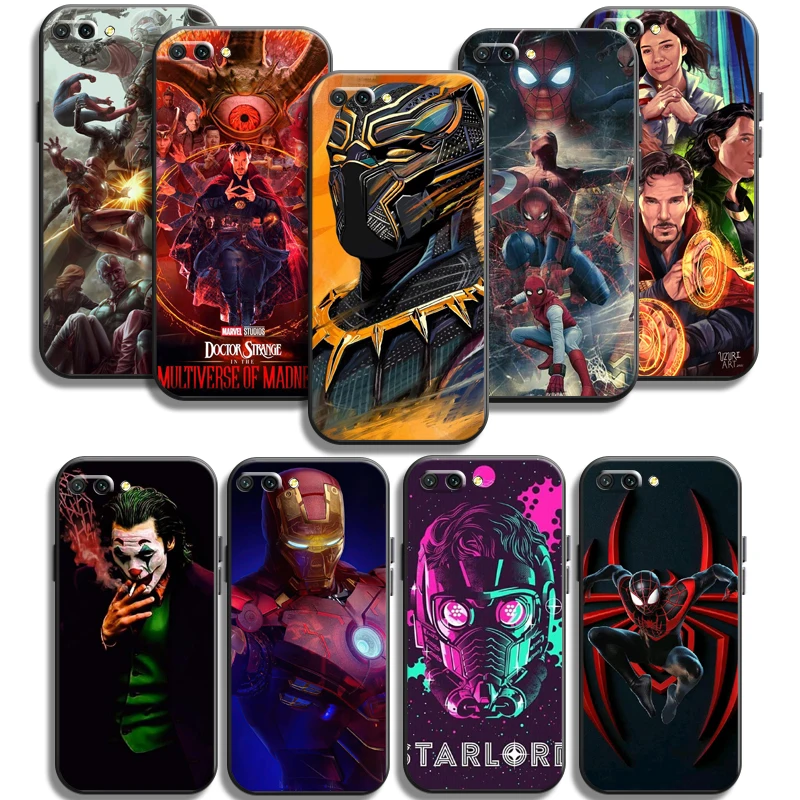 

Marvel Avengers Phone Cases For Huawei Honor P30 P40 Pro P30 Pro Honor 8X V9 10i 10X Lite 9A 9 10 Lite Funda Back Cover Carcasa