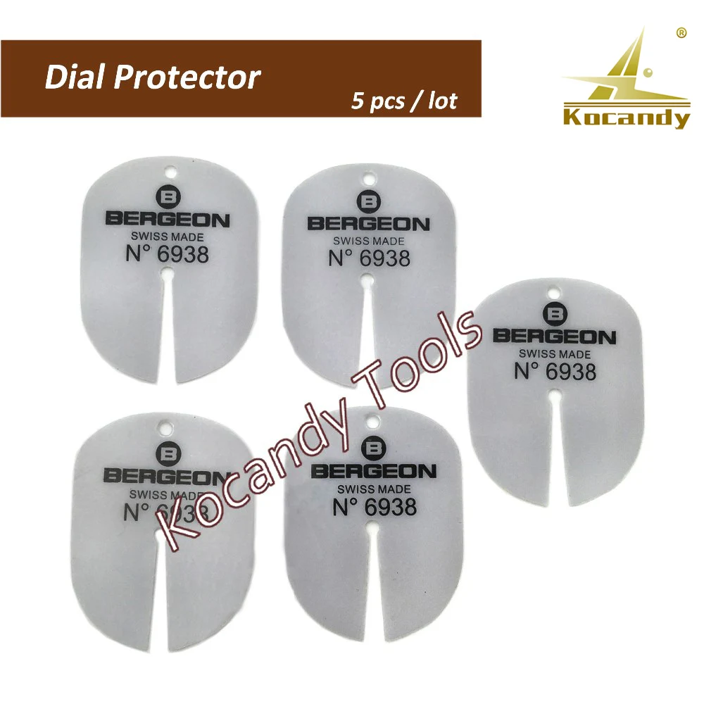 5PCS BERGEON 6938 DIAL PROTECTOR SHIM WATCH HANDS REMOVER SHIM FOR WATCH DAIL CUSHION WATCH REPAIR TOOLS