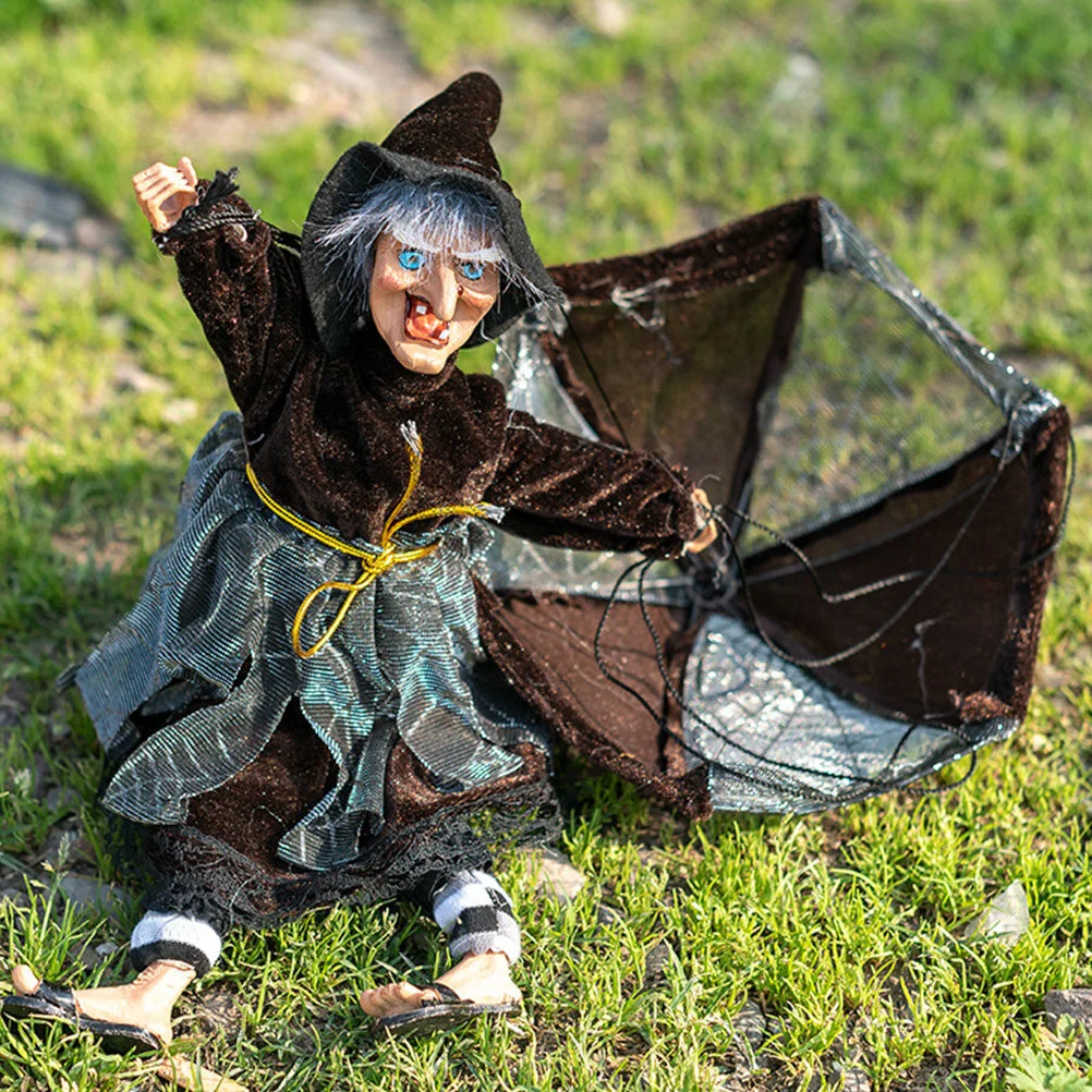 

3 шт., декоративные пластиковые подвески в виде ведьмы