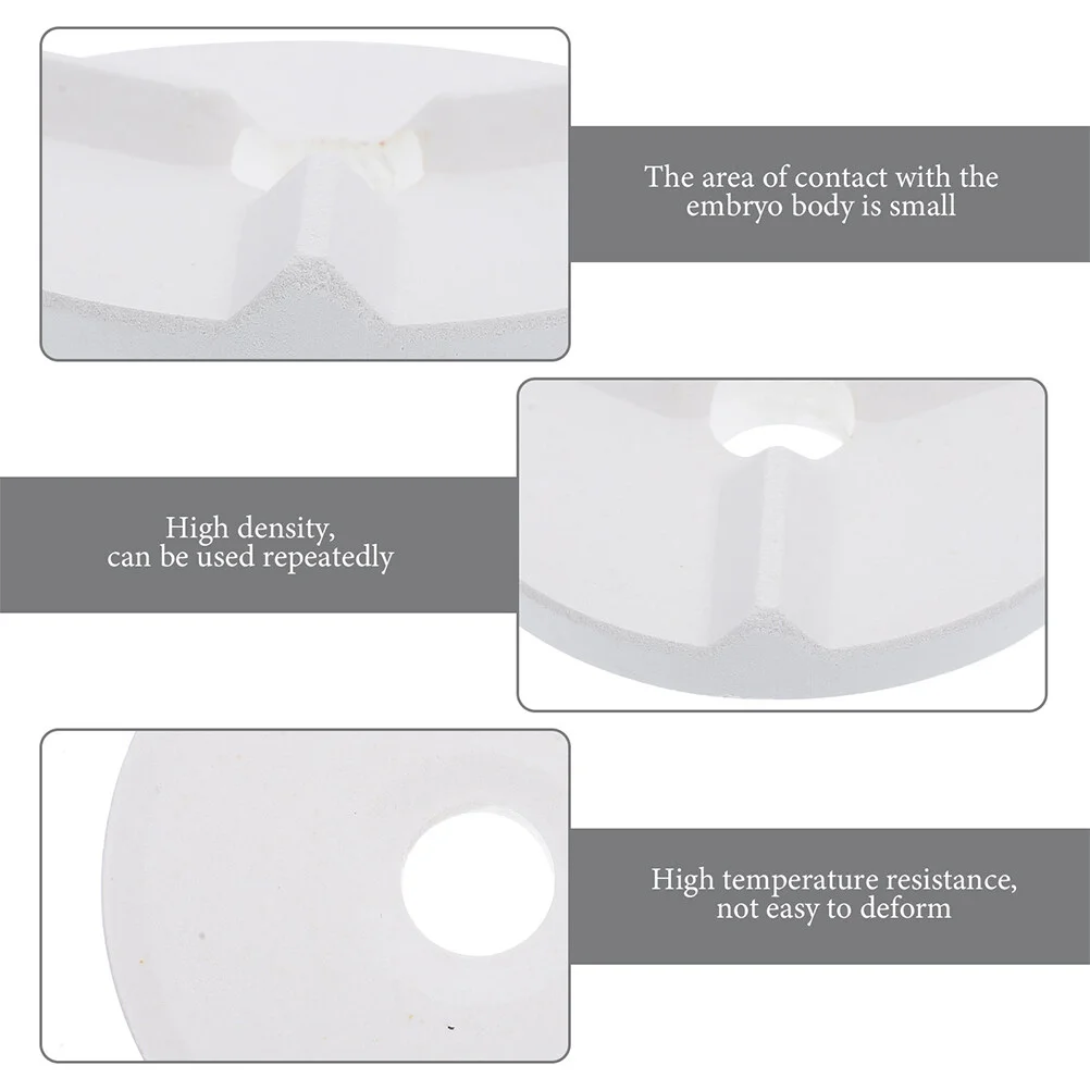 2 Pcs Clay Crafts Kiln Mat Ceramic Pottery Support Tool Tools Aluminum Oxide Sculpting Ceramics Supporting