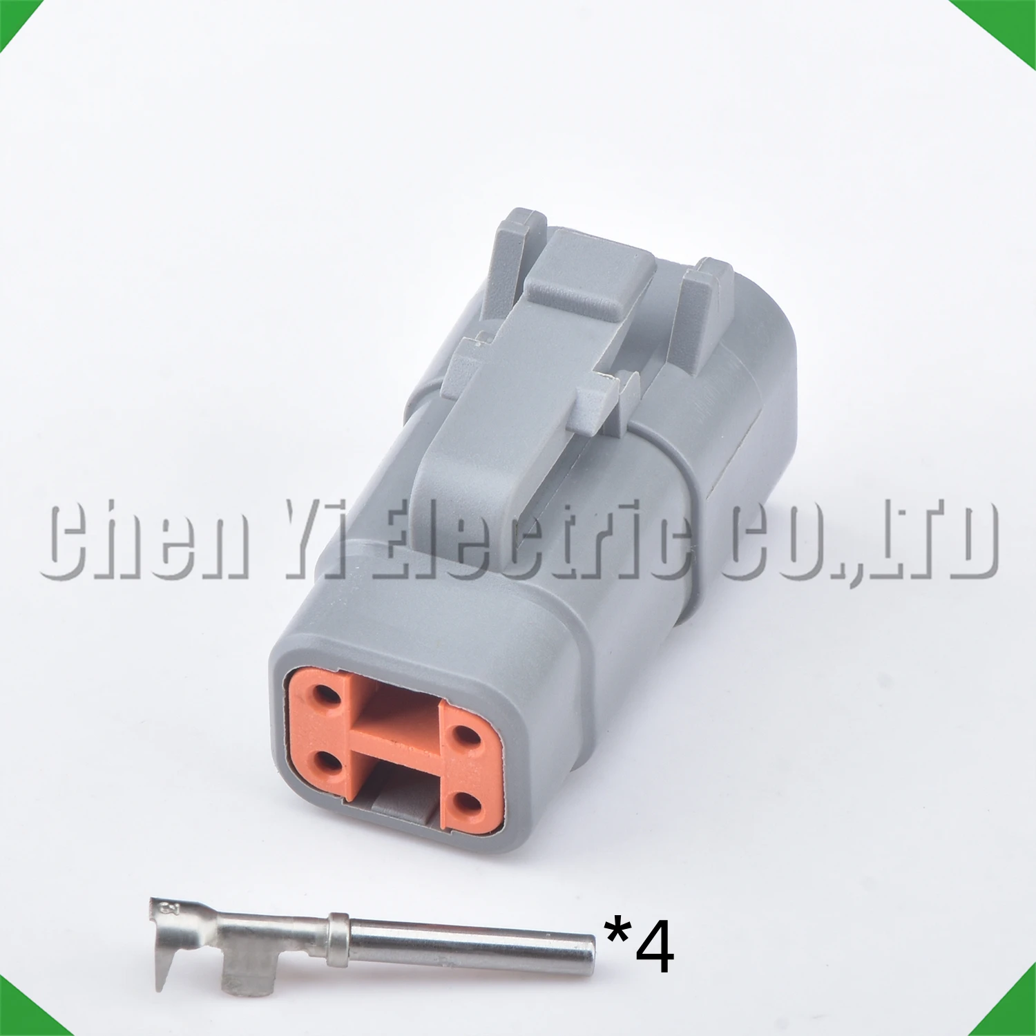 

4-контактный штекер, гнездо, автомобильный водонепроницаемый разъем, герметичная проволочная штепсельная вилка с 15 см проводами для Deutsch DTM DTM06-4S