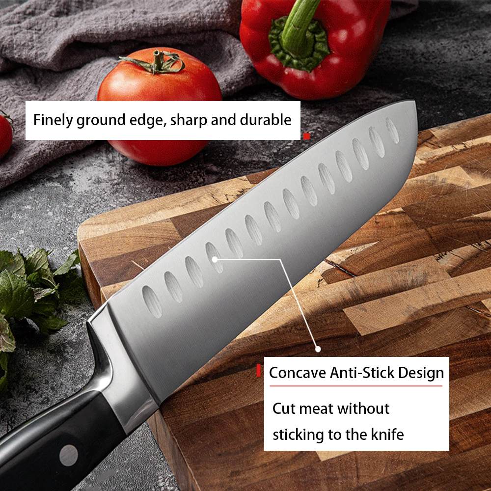 Кухонный нож из высокоуглеродистой нержавеющей стали японские инструменты для