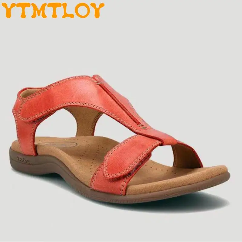 

Ladies Sandals 2022 New Flat Shoes Women Summer Sandals Mujer Beach Casual High Heels Sandals Platform Flip-flops Women