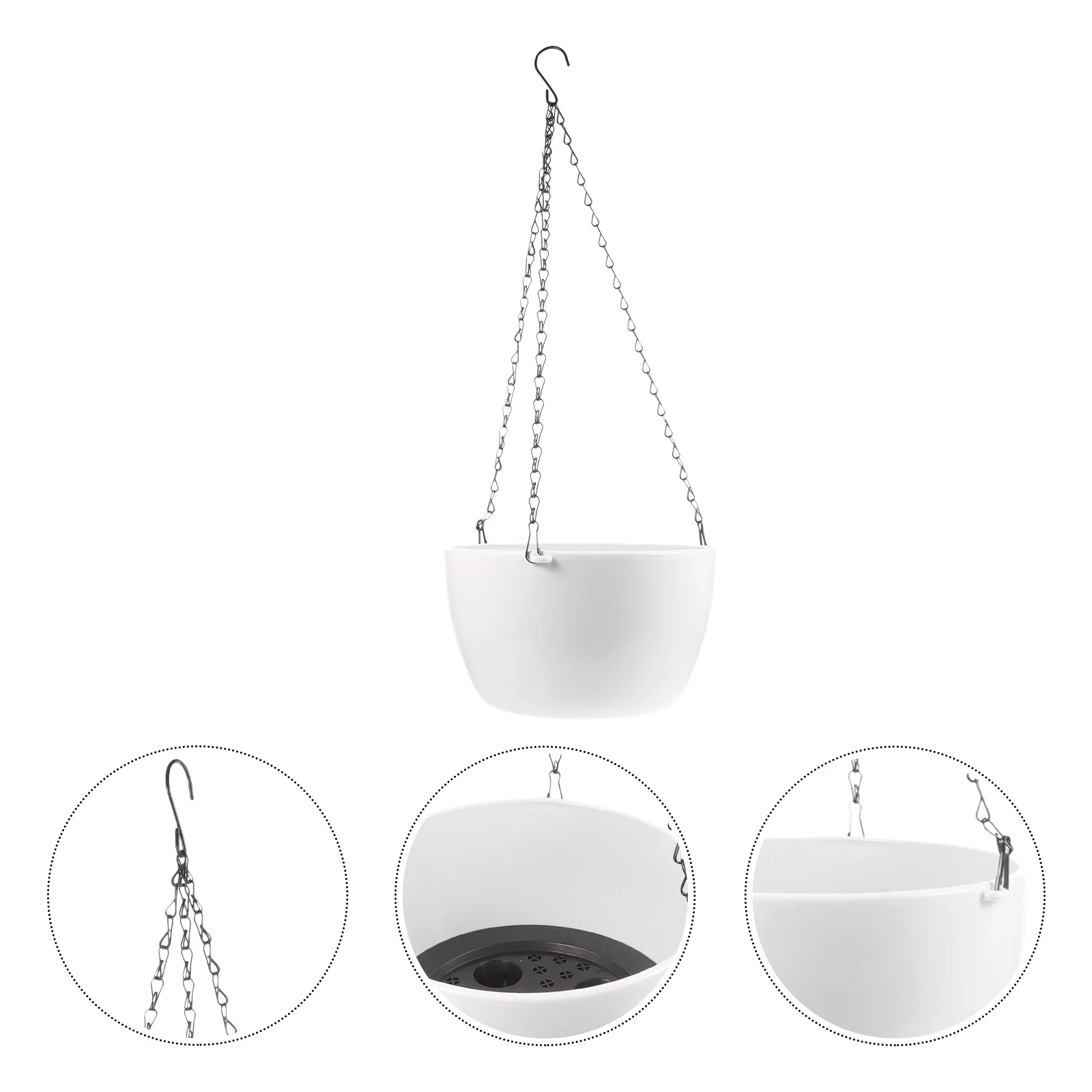

Hanging Hook Flower Pot Modern Hanger Hydroponic Pot Hanging Basket