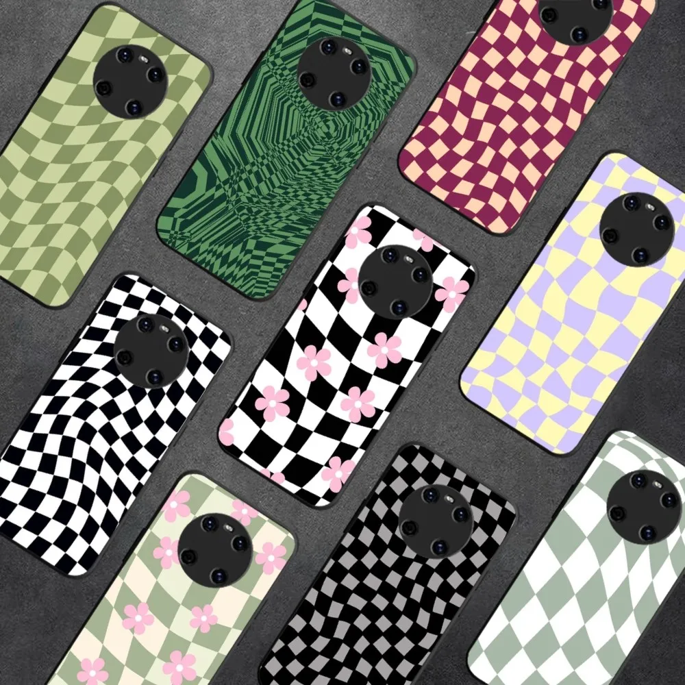 

Crazy Checker Phone Case For Huawei Y9 6 7 5 Prime Enjoy 7s 7 8 plus 7a 9e 9plus 8E Lite Psmart Shell