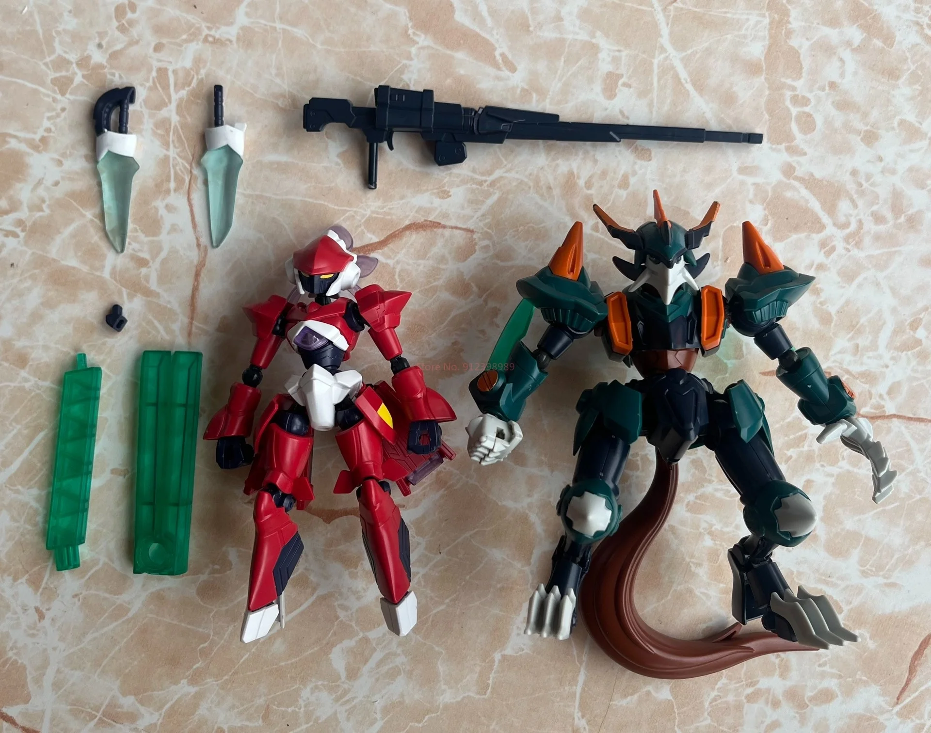 Фото Конструктор Bandai Lbx Destroyer Danball Senki Brawler Frame: пластиковая модель, фигурка меха для взрослых коллекционеров аниме-хобби №5