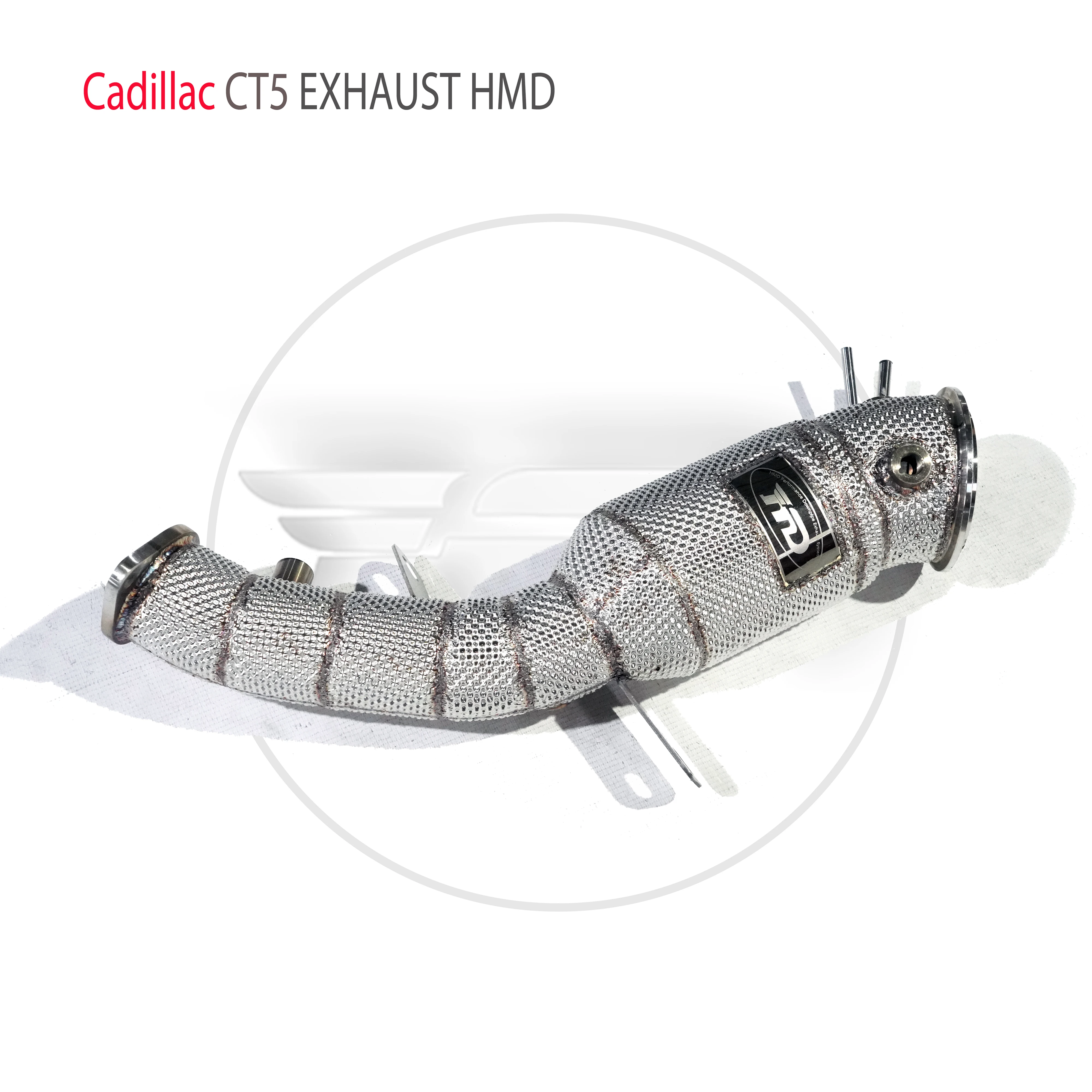 

HMD Stainless Steel Exhaust Peformance Manifold Downpipe for Cadillac CT5 Car Accessories With Catalytic Converter Header