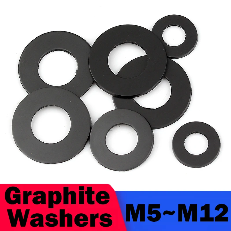 

Черные нейлоновые шайбы M5 M6 M6.5 M7 M8 M8.5 M10 M12