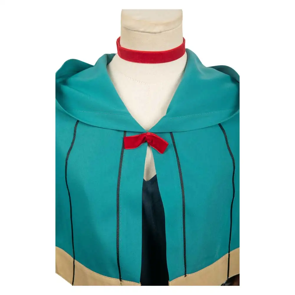 Костюм для косплея Marcille Dungeon Meshi Маскировка взрослых женщин накидка парики наряд