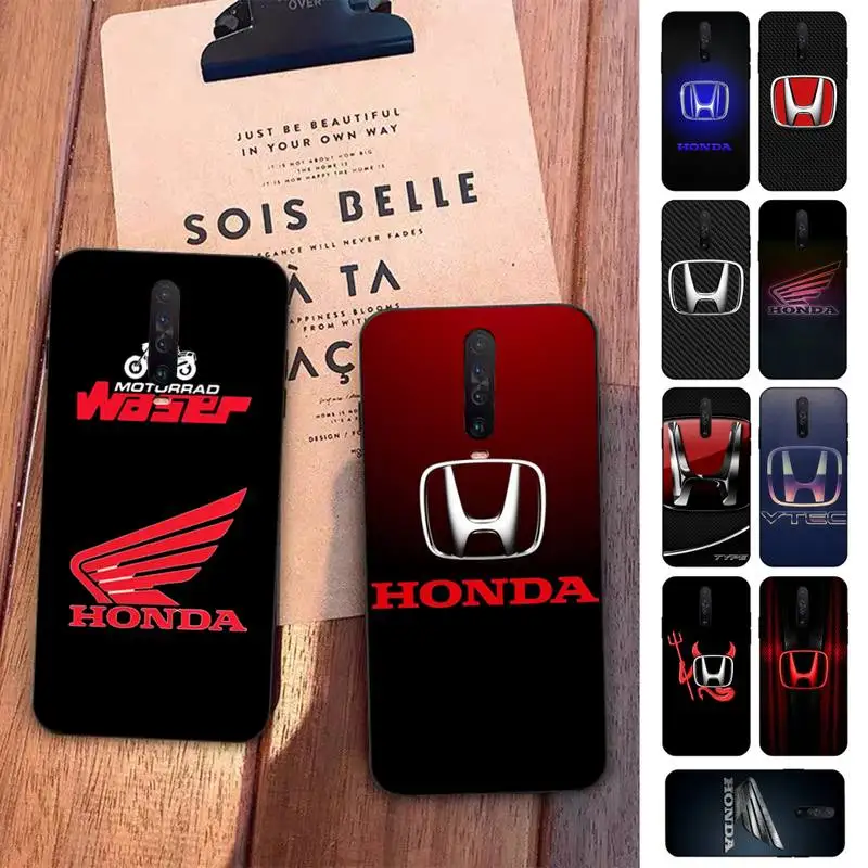 

H-Honda logo Phone Case For Redmi 5 6 7 8 9 10 plus pro 6 7 8 9 A GO K20 K30 K40 pro plus F3 Fundas