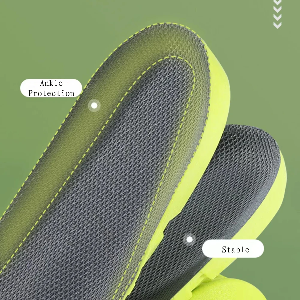 New Sports Insoles Wormwood Deodorant Breathable Insole Plantar Fasciitis Orthopedic Shoe Pads Men Women Cushioning Inserts Pad