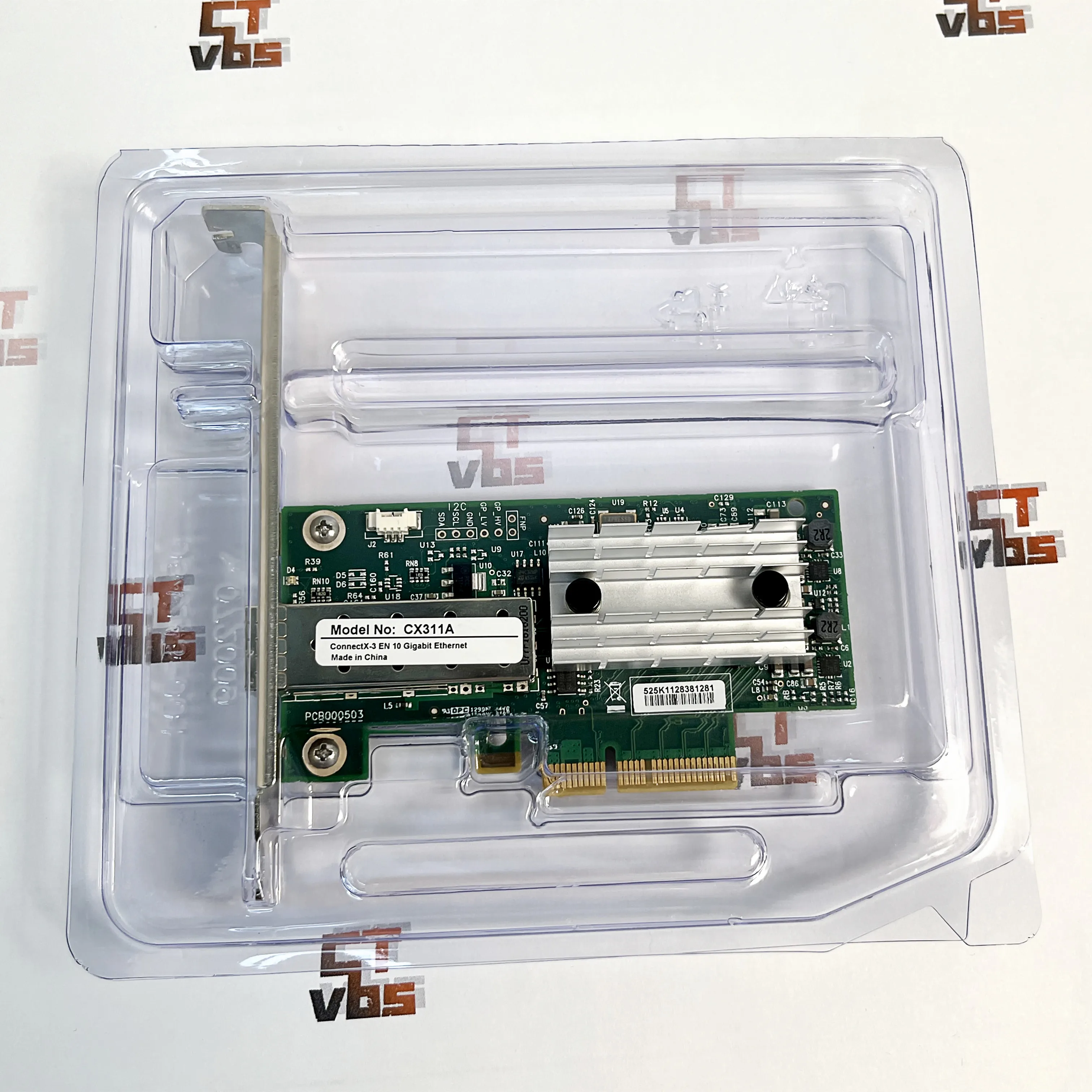 MCX311A-XCAT Mellanox  CX311A ConnectX-3 EN 10G Ethernet 10GbE SFP+ PCIe NIC Server Adapter