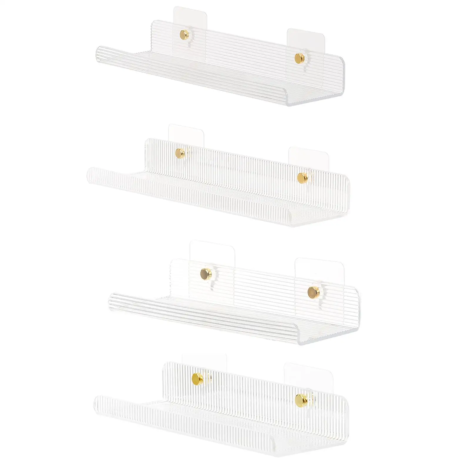 

Полка для душа без сверления, держатель для шампуня, специй, стеллаж для хранения, полка для душа, клейкая полка для ванной, Настенная Корзин...