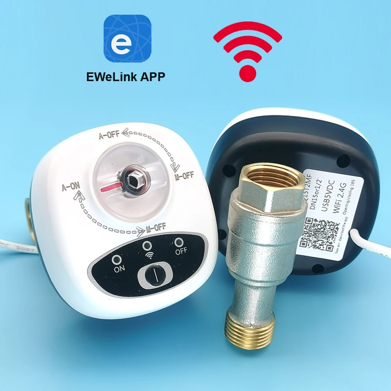 

eWeLink Wi-Fi клапан для воды DN15/DN20/DN25