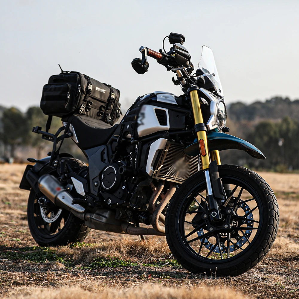 Расширяемая мотоциклетная сумка на заднее сиденье большой емкости