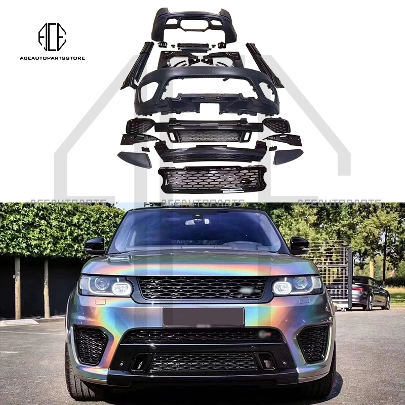 Аксессуары для автотюнинга комплекты кузова Range Rover Sport 2014-2017 смена на гоночный