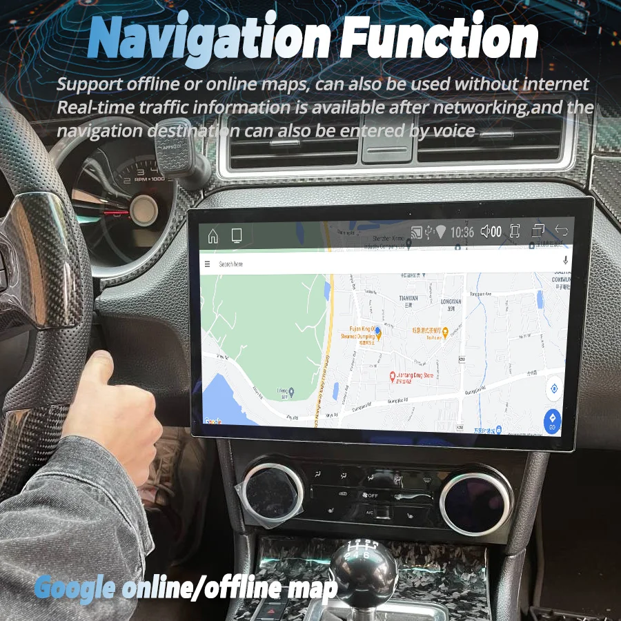 13 3-дюймовый Android QLED экран для Ford Mustang 2010-2014 автомобильный радиоприемник