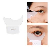 1pcs professional eyeliner template silicone mascara baffle eyeliner aid tool eyebrow eyeliner beauty tool shaper assistant aid